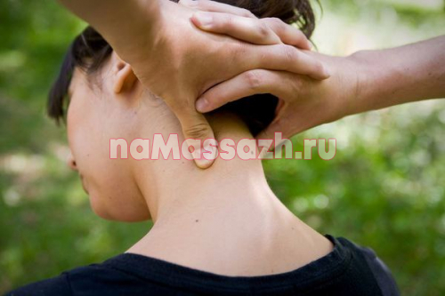 Массаж для снятия головной боли. Фото 1
